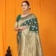 B Green__Royal Rajgharana Sarees